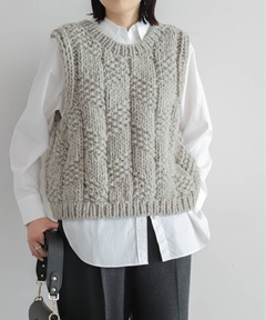 NOMBRE IMPAIR ノンブルアンペール レディース ロング ニット F NOMBRE IMPAIR（ノンブルアンペール） ニット セーター ロービング