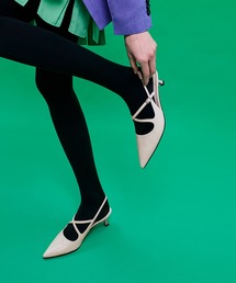 スリングバックシューズ」に該当するホワイト/白色系の