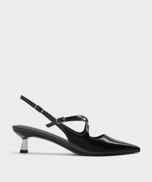 Christian Louboutin 黒 スリングバックヒール クリスチャン ルブタン公式サイト| Christian Louboutin