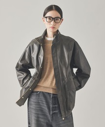 ◆新品未使用 カレンソロジー ブルゾン ブラウン Curensology｜カレンソロジーのジャケット/アウター（ブラウン