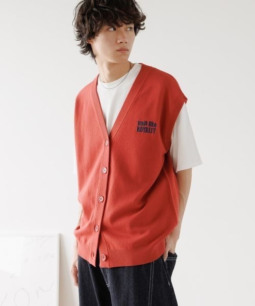 PBLIM(ページボーイリム)の「《UNISEX》ロゴニットベスト(ベスト・レディース・ブラック/オレンジ・FREE)」の11枚目の写真