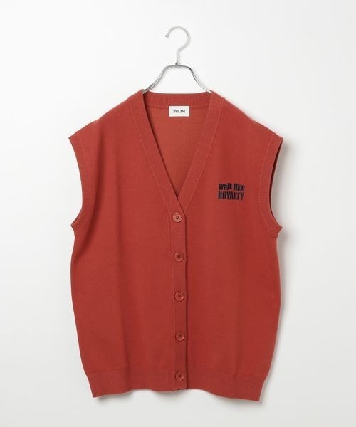PBLIM(ページボーイリム)の「《UNISEX》ロゴニットベスト(ベスト・レディース・ブラック/オレンジ・FREE)」の15枚目の写真