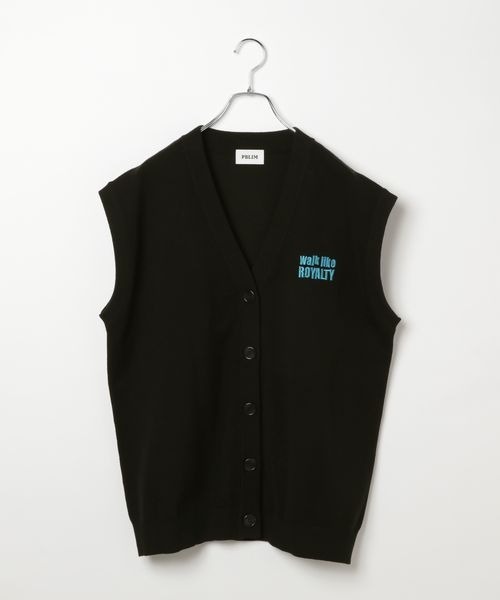 PBLIM(ページボーイリム)の「《UNISEX》ロゴニットベスト(ベスト・レディース・ブラック/オレンジ・FREE)」の22枚目の写真