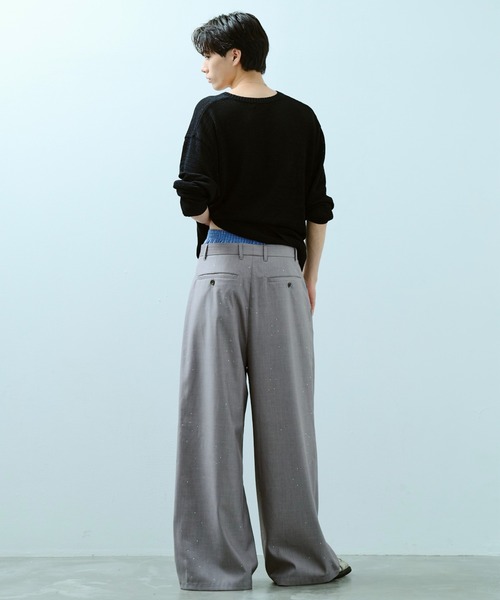 rhinestone pantsラインストーン パンツ Rhinestone Denim Pants｜SUPPLIER｜デニムパンツ