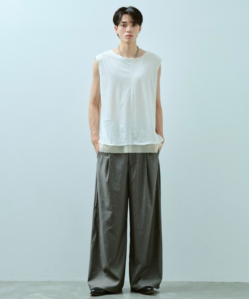 パンツ baggy wide slacks SHINYAKOZUKA/シンヤコズカ】Hi BAGGY（デニムパンツ