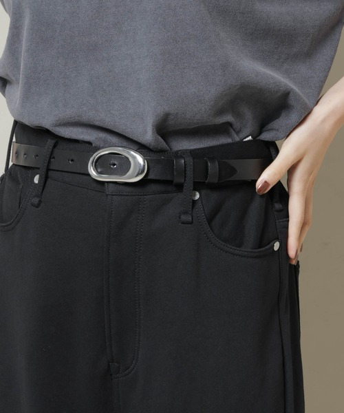 JAMIRAY(ジャミレイ)の「JAMIRAY/BEAN BELT 2(ベルト・レディース・シルバー・FREE)」の1枚目の写真