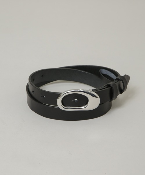 JAMIRAY(ジャミレイ)の「JAMIRAY/BEAN BELT 2(ベルト・レディース・シルバー・FREE)」の2枚目の写真