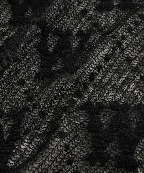 Whim Gazette（ウィムガゼット）の「ジャガードラップスカート（スカート・レディース・ブラック/オフホワイト・FREE）」の14枚目の写真