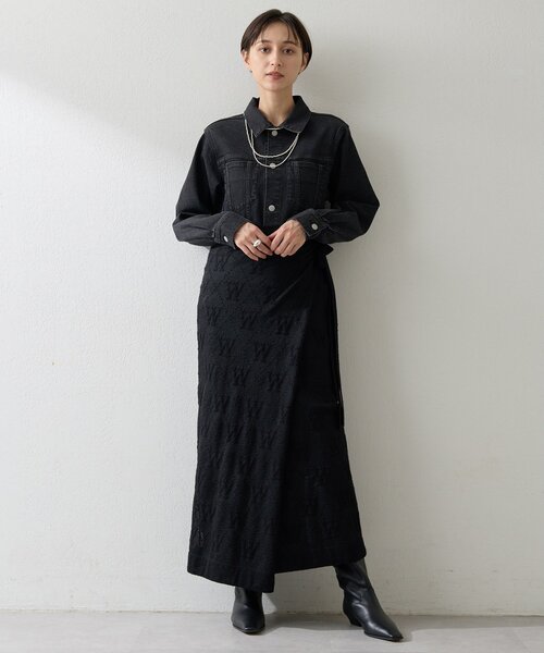 セール】ジャガードラップスカート（スカート）｜Whim Gazette（ウィム