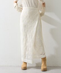 Whim Gazette リブスカート　ロング　マキシ丈　オールシーズン Whim Gazette｜ウィムガゼットのスカート（ロング・マキシ丈