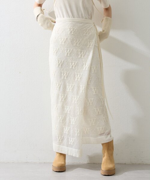 ジャガードラップスカート（スカート）｜Whim Gazette（ウィムガゼット
