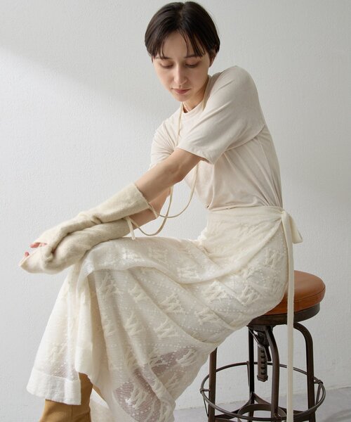 ジャガードラップスカート（スカート）｜Whim Gazette（ウィムガゼット