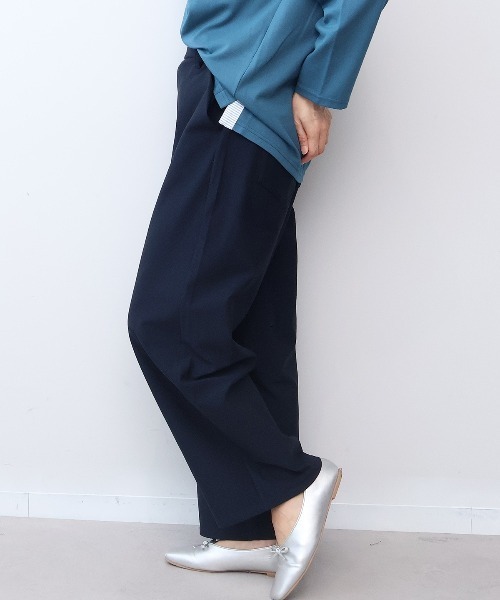 MB mint breeze(エムビーミントブリーズ)の「【L~6L 大きいサイズ】ストレッチスマートワイドパンツ(その他パンツ・レディース・チャコールグレー/ダークブラウン/ネイビー/キャメル・LL/3L/4L/5L/6L)」の10枚目の写真