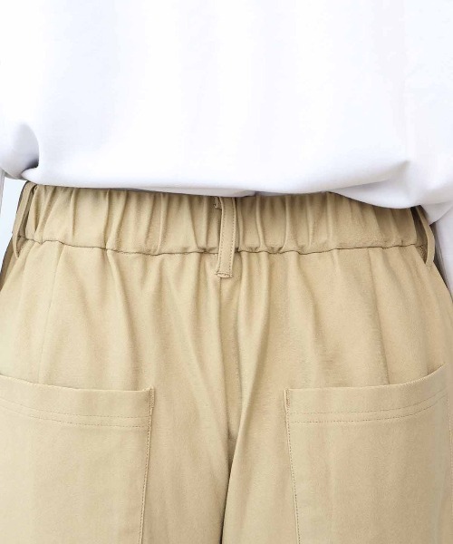 MB mint breeze(エムビーミントブリーズ)の「【L~6L 大きいサイズ】ストレッチスマートワイドパンツ(その他パンツ・レディース・チャコールグレー/ダークブラウン/ネイビー/キャメル・LL/3L/4L/5L/6L)」の20枚目の写真