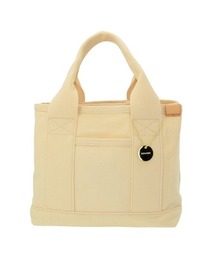 BACKYARD FAMILY（バックヤードファミリー）の「DOT&STRIPE キャンバス 仕切りミニトート（トートバッグ）」