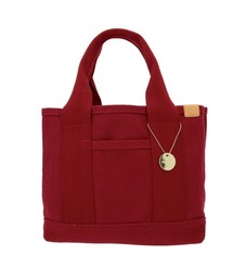 BACKYARD FAMILY（バックヤードファミリー）の「DOT&STRIPE キャンバス 仕切りミニトート（トートバッグ）」