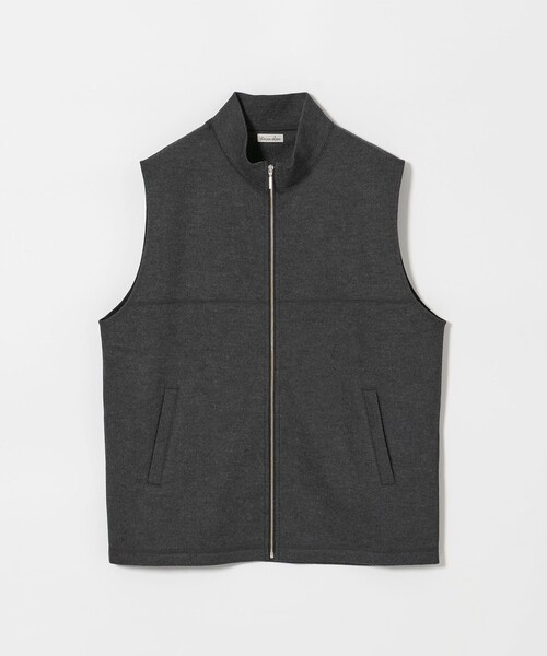 Steven Alan ウールカシミアハイネックベスト Steven Alan＞コットン カシミヤ ラッフル ニットベスト