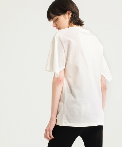 soduk（スドーク）の「wind wind t-shirt（Tシャツ/カットソー・レディース・ブラック/ホワイト/グレー・ONE SIZE）」の17枚目の写真