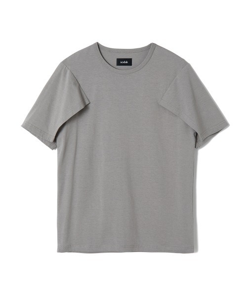 soduk（スドーク）の「wind wind t-shirt（Tシャツ/カットソー・レディース・ブラック/ホワイト/グレー・ONE SIZE）」の6枚目の写真