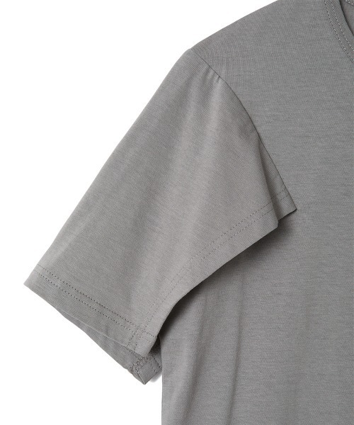 soduk（スドーク）の「wind wind t-shirt（Tシャツ/カットソー・レディース・ブラック/ホワイト/グレー・ONE SIZE）」の4枚目の写真
