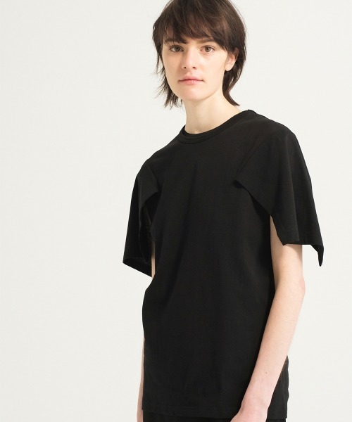 soduk（スドーク）の「wind wind t-shirt（Tシャツ/カットソー・レディース・ブラック/ホワイト/グレー・ONE SIZE）」の12枚目の写真