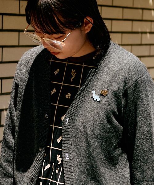 I am I in fact...(アイアムアイインファクト)の「●Favorite Motif ブローチset(ブローチ/コサージュ・レディース・ホワイト/グリーン・FREE)」の11枚目の写真