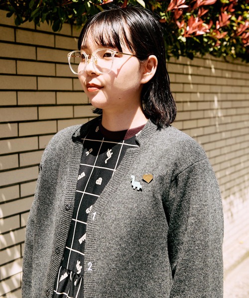I am I in fact...(アイアムアイインファクト)の「●Favorite Motif ブローチset(ブローチ/コサージュ・レディース・ホワイト/グリーン・FREE)」の12枚目の写真