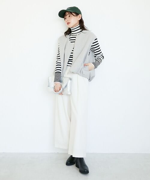 メルトンバルーンベスト（その他アウター）｜le.coeur blanc（ルクール