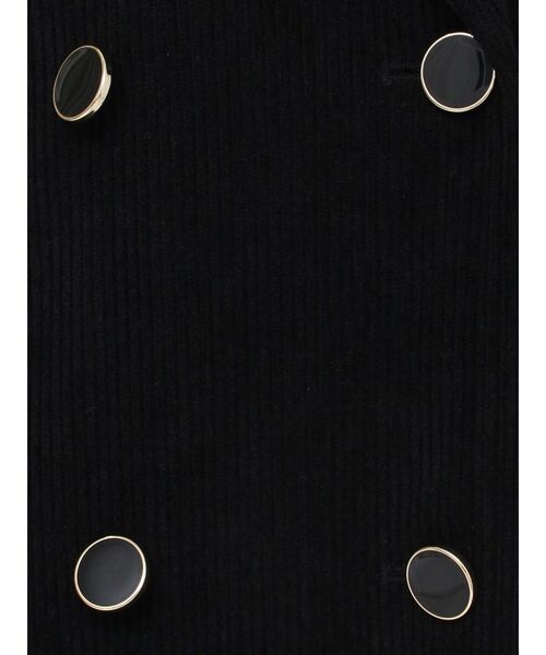 EATME（イートミー）の「コーデュロイルーズジャケット（テーラードジャケット・レディース・アイボリー/ブラック/ワイン・FREE）」の10枚目の写真