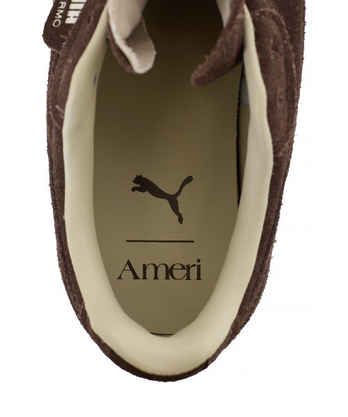Ameri vintage puma スニーカー ブラウン23.5cm Ameri Vintage × Puma スエードスニーカー ブラウン 23.5 - メルカリ