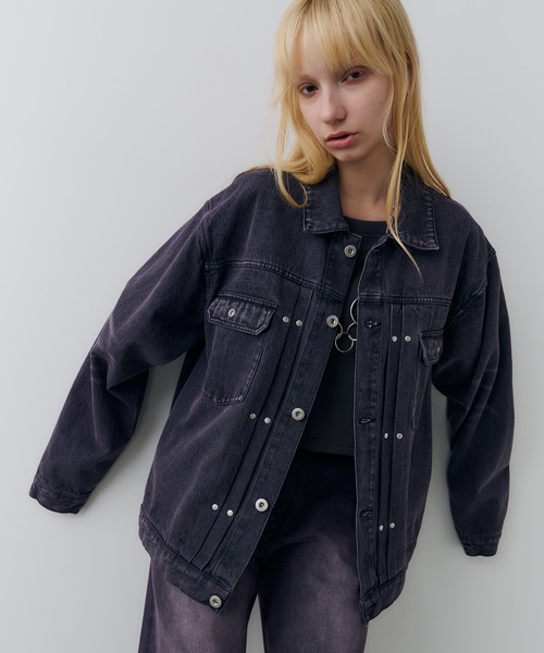 デニムジャケット（パープル系）一覧 - WEAR