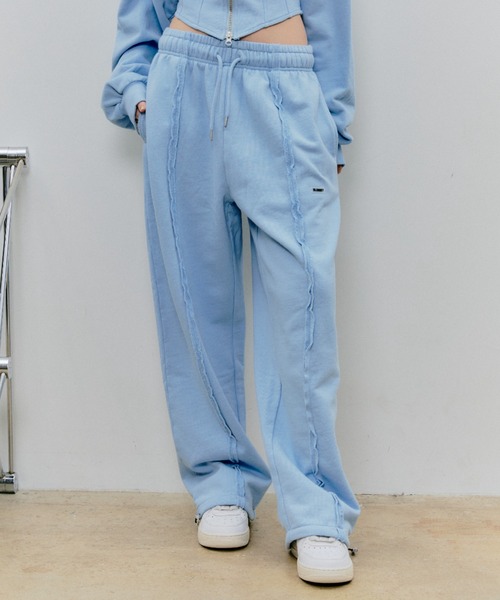 ドローコード付きセンターラインスウェットパンツ（スウェットパンツ