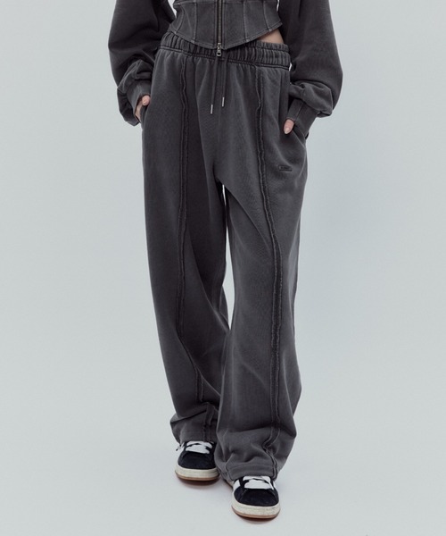 BLONDEY（ブロンディ）の「ドローコード付きセンターラインスウェットパンツ（スウェットパンツ・レディース・チャコールグレー/グレー/ライトブルー/ピンク・FREE）」の17枚目の写真