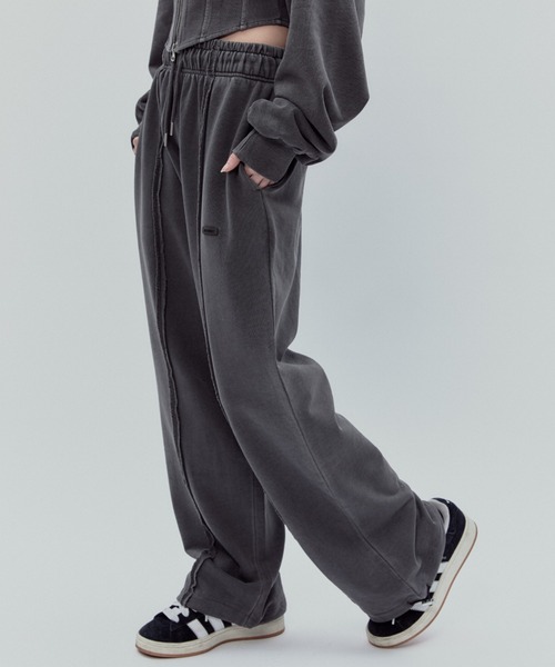 ドローコード付きセンターラインスウェットパンツ（スウェットパンツ