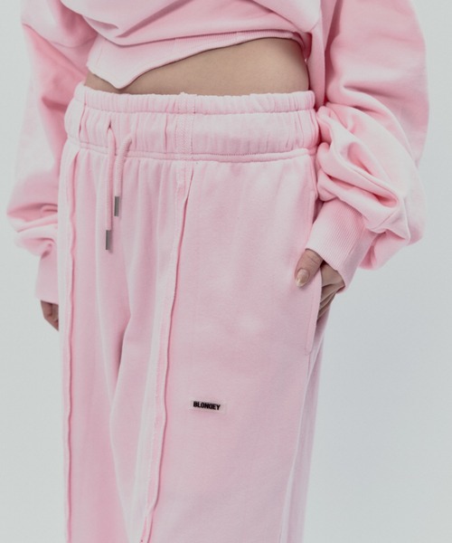 BLONDEY（ブロンディ）の「ドローコード付きセンターラインスウェットパンツ（スウェットパンツ・レディース・チャコールグレー/グレー/ライトブルー/ピンク・FREE）」の19枚目の写真