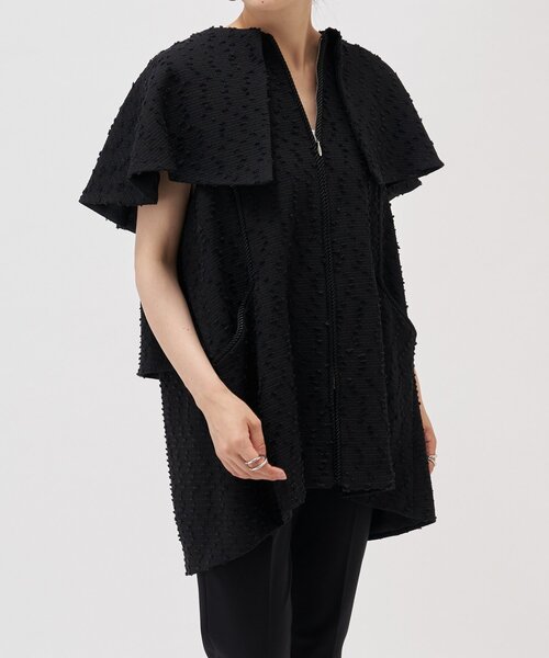 バックティアードツイードベスト（ベスト）｜LIVETART（リヴェタート