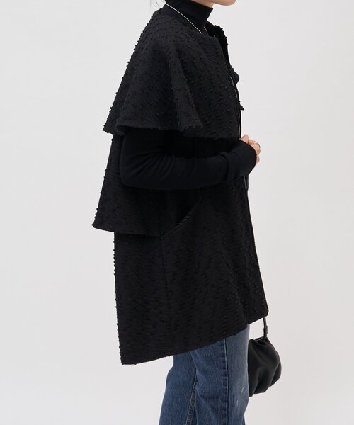 LIVETART（リヴェタート）の「バックティアードツイードベスト（ベスト・レディース・ブラック・FREE）」の11枚目の写真