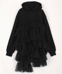 viviano ヴィヴィアーノ　23aw パーカー　黒　(6月6日まで出品) VIVIANO｜ヴィヴィアーノのパーカー（プルオーバー）通販 - ZOZOTOWN