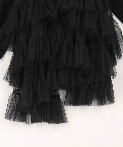 VIVIANO/ヴィヴィアーノ Tulle Hoodie / VW-AW25-T15 / チュール
