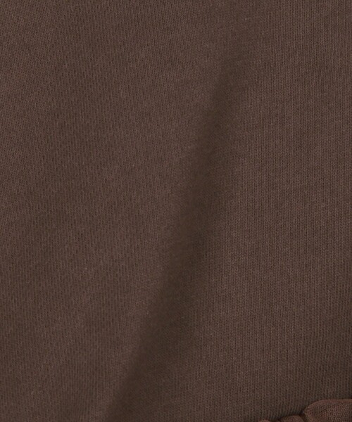VIVIANO（ヴィヴィアーノ）の「VIVIANO/ヴィヴィアーノ Tulle Hoodie / VW-AW25-T15 / チュールフーディ（パーカー・レディース・ブラウン/ブラック・SMALL）」の9枚目の写真