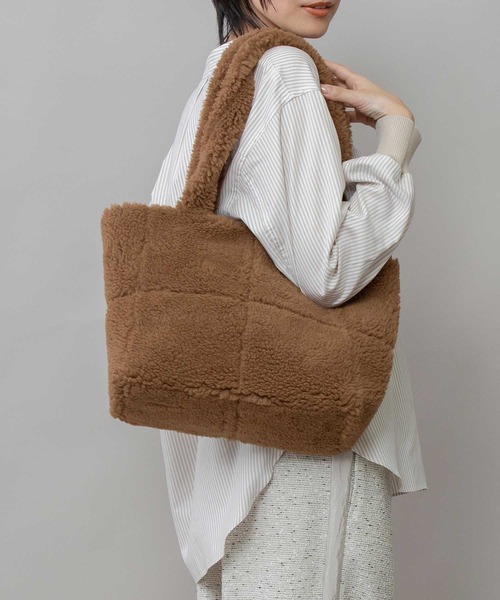 セール】フェイクファートートバッグ（トートバッグ）｜Munich（ミュー