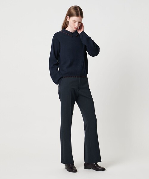 Steven Alan＞ダブルクロス フレアパンツ（スラックス）｜Steven Alan