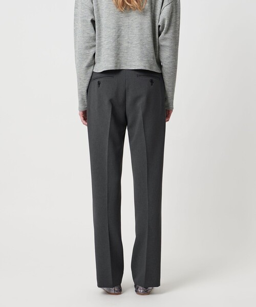 Steven Alan＞ダブルクロス フレアパンツ（スラックス）｜Steven