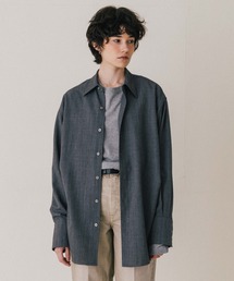 CREDONA | SAVILE WOOL SHIRT/サビルウールシャツ(シャツ/ブラウス)