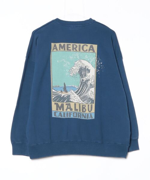 ILL ONE EIGHTY/イルワンエイティ AMERICAN WAVE SWEAT SHIRTS