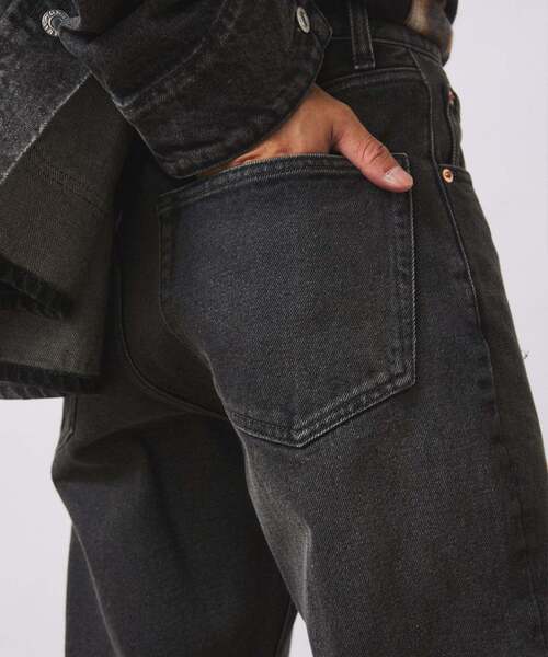 JOURNAL STANDARD relume(ジャーナルスタンダード レリューム)の「クラフト デニム ナロー ストレート パンツ(デニムパンツ・メンズ・ブルー系その他/ネイビー/ブラック・MEDIUM/SMALL/LARGE)」の21枚目の写真