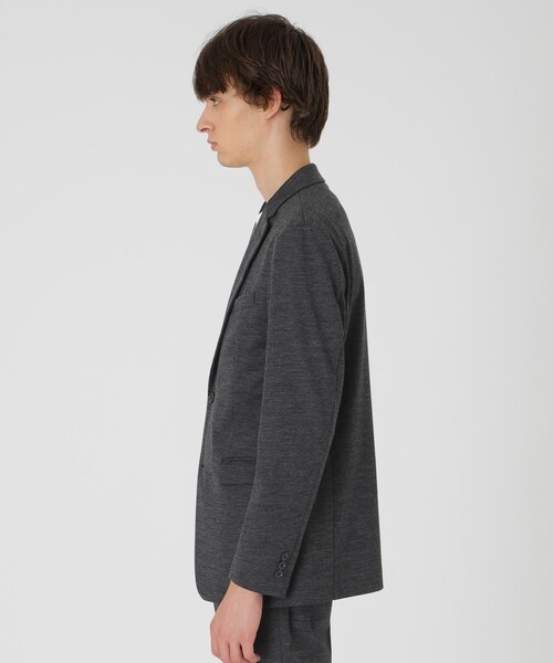 BLACK LABEL CRESTBRIDGE(ブラックレーベル・クレストブリッジ)の「ボンディングウールジャージージャケット(テーラードジャケット・メンズ・ネイビー/グレー系その他・L/M/XL/S)」の5枚目の写真