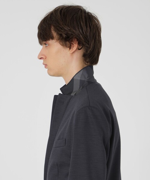 BLACK LABEL CRESTBRIDGE(ブラックレーベル・クレストブリッジ)の「ボンディングウールジャージージャケット(テーラードジャケット・メンズ・ネイビー/グレー系その他・L/M/XL/S)」の21枚目の写真