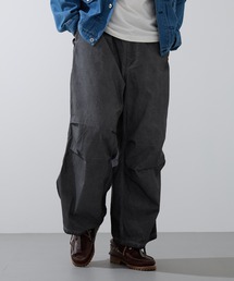 ARMY TWILL（アーミーツイル）の「【ARMY TWILL】ムラ染め加工　オーバーパンツ　AM-2615003（その他パンツ）」