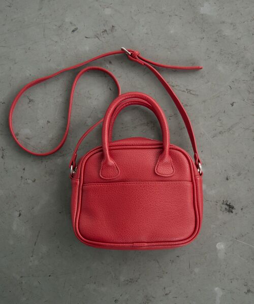 RETRO GIRL（レトロガール）の「スクエアショルダーバッグ（ショルダーバッグ・レディース・ブラック/レッド/ブラウン・ONE SIZE）」の13枚目の写真